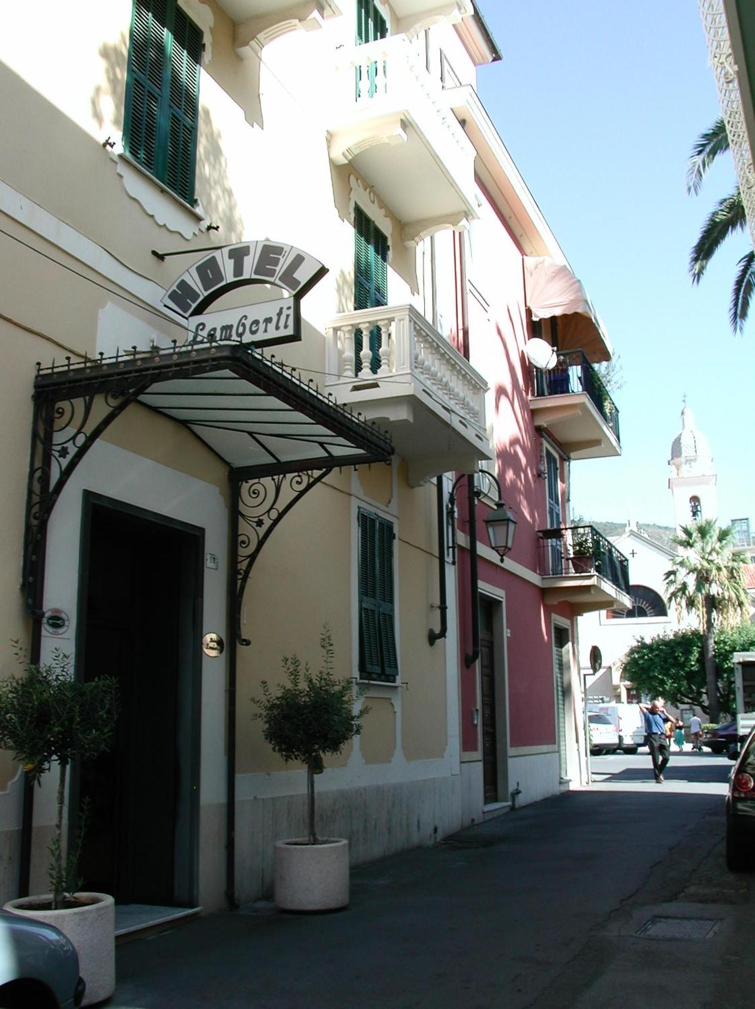 Hotel Lamberti Alassio Exterior foto